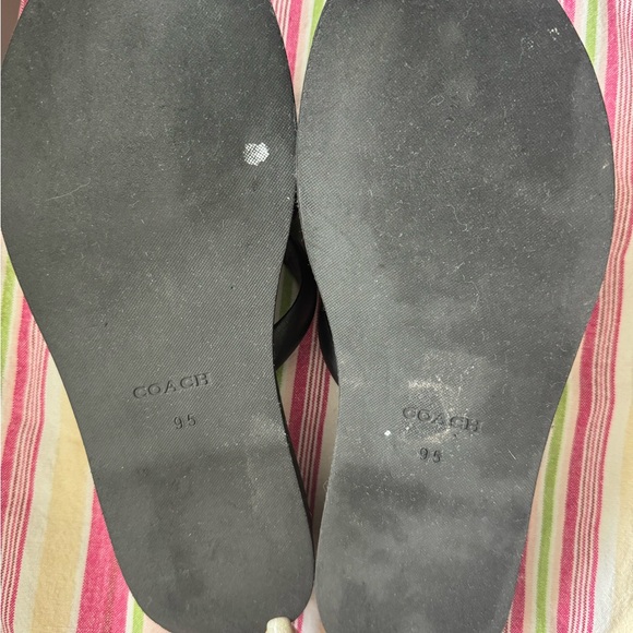 Coach Georgie Leather Sandal - Picture 4 of 4